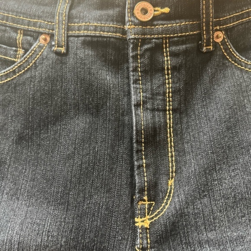 NWT Jeanstar Elle Jeans Bootcut‎ Womens Sz 12 Black Denim Classic 🔥 (R) - Picture 4 of 10